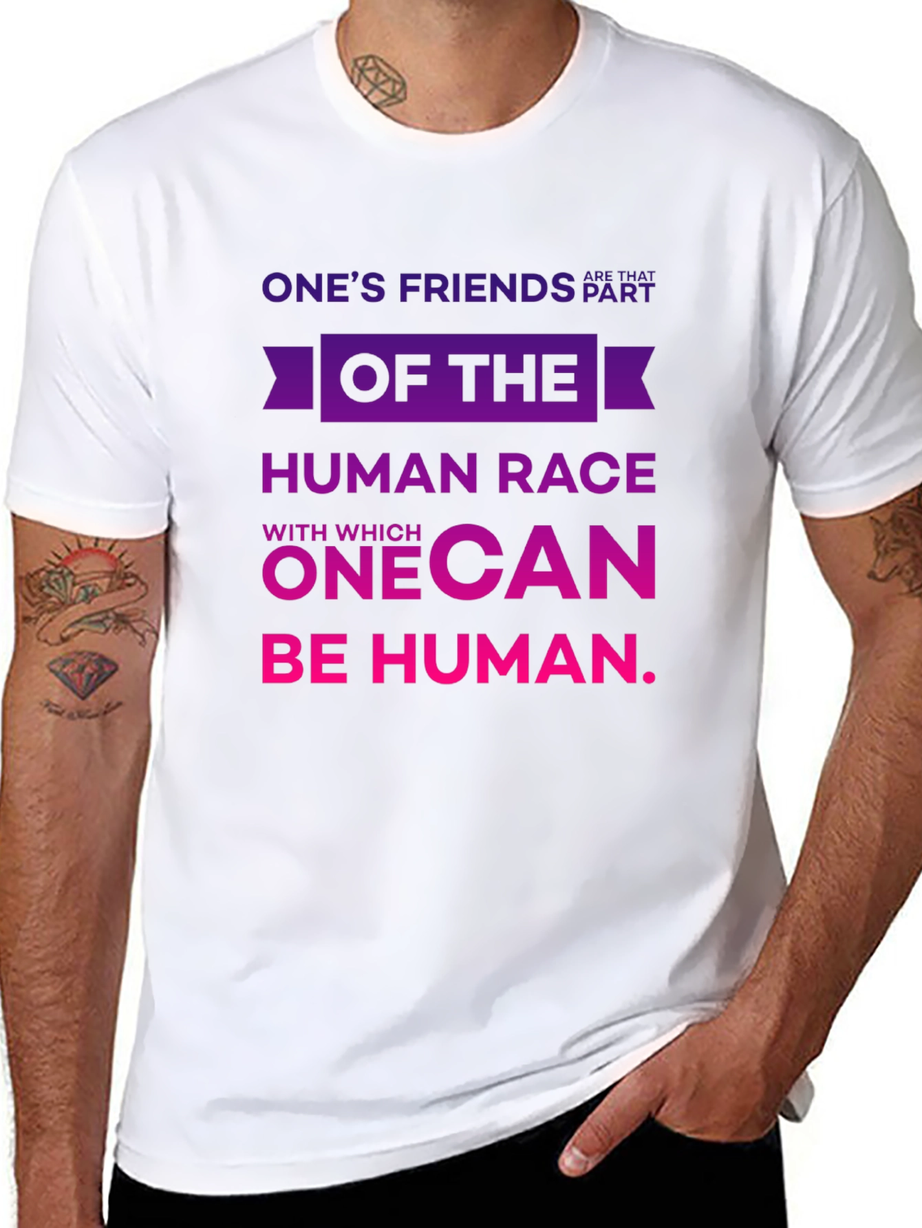 Human Race T-Shirt - Inspiring Graphic Tee