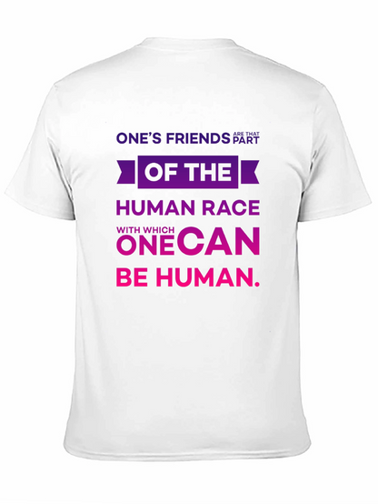 Human Race T-Shirt - Inspiring Graphic Tee