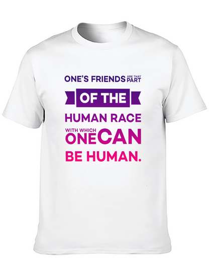 Human Race T-Shirt - Inspiring Graphic Tee