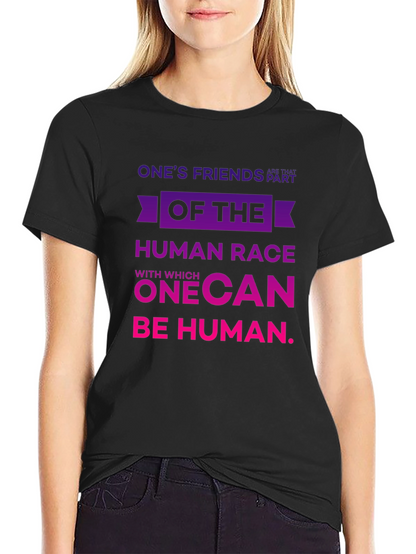 Human Race T-Shirt - Inspiring Graphic Tee