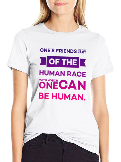 Human Race T-Shirt - Inspiring Graphic Tee