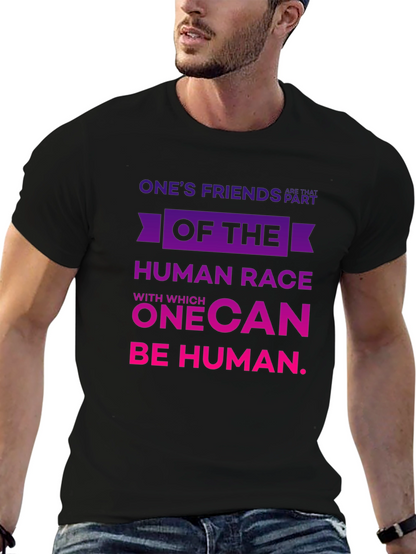 Human Race T-Shirt - Inspiring Graphic Tee