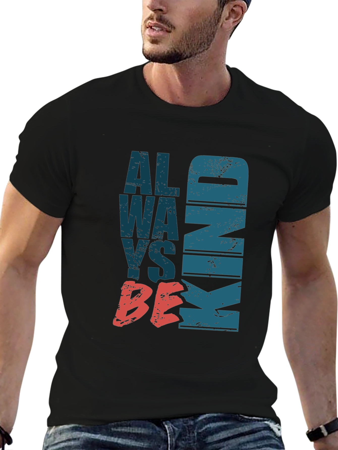 Always Be Kind Graphic Tee - Stylish Comfort