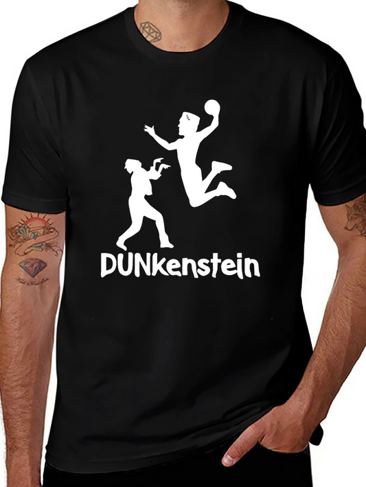 Dunkenstein Handball Graphic T-Shirt - Black