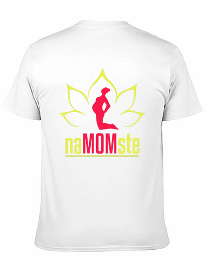 NaMOMste T-Shirt - Yoga Lotus Graphic Tee