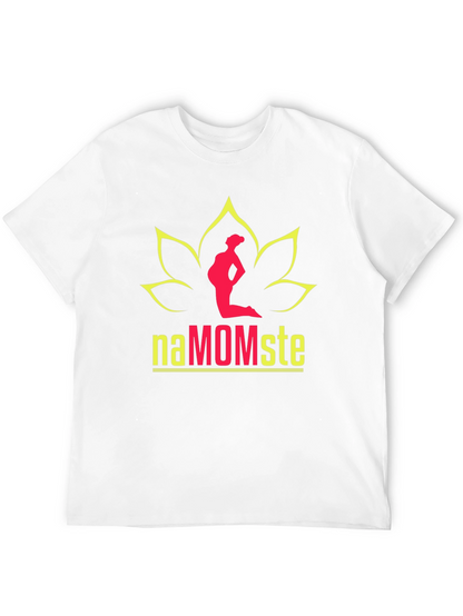 NaMOMste T-Shirt - Yoga Lotus Graphic Tee