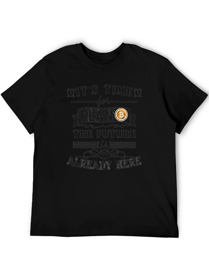Bitcoin Cryptocurrency Graphic Tee