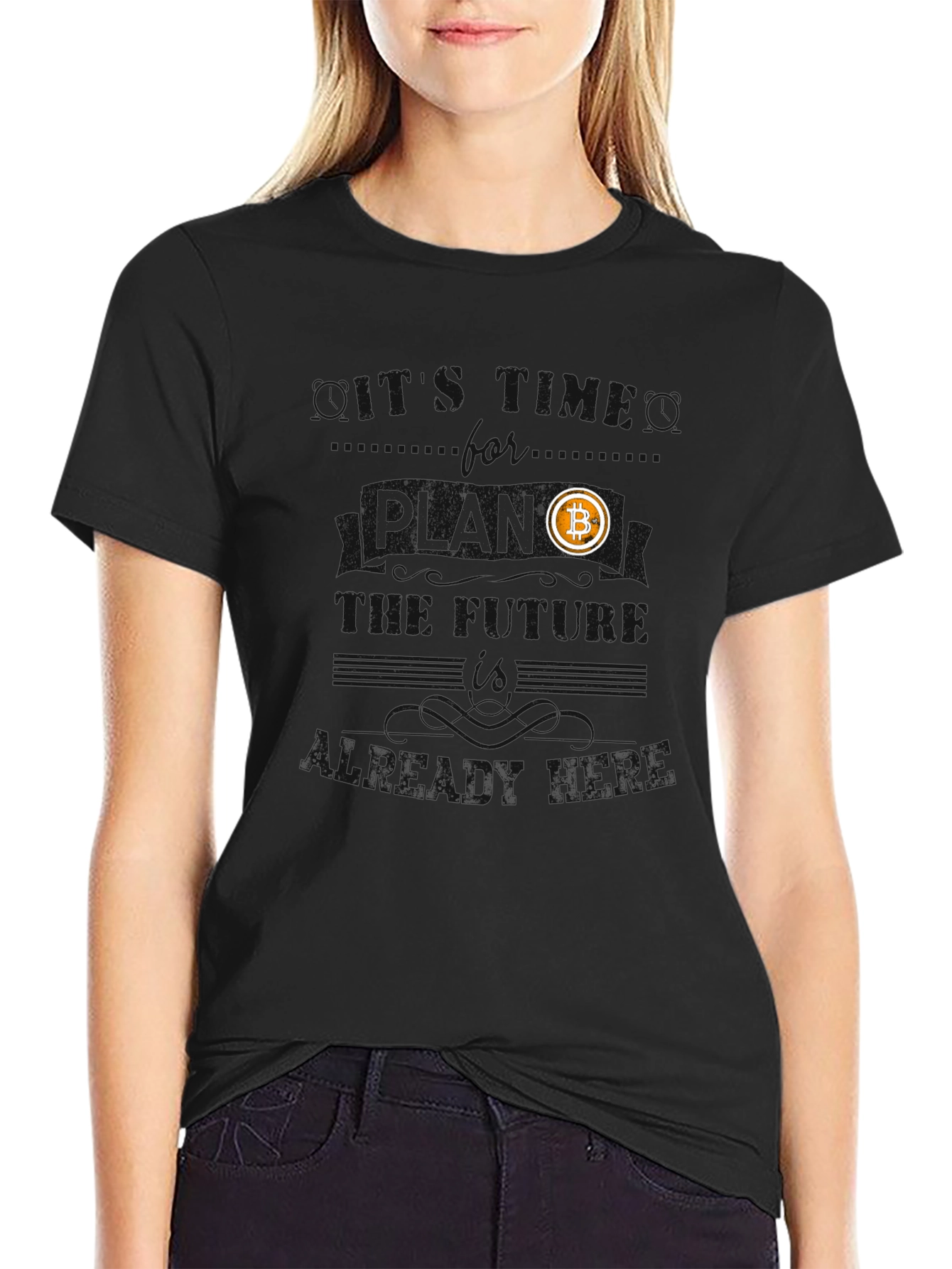 Bitcoin Cryptocurrency Graphic Tee