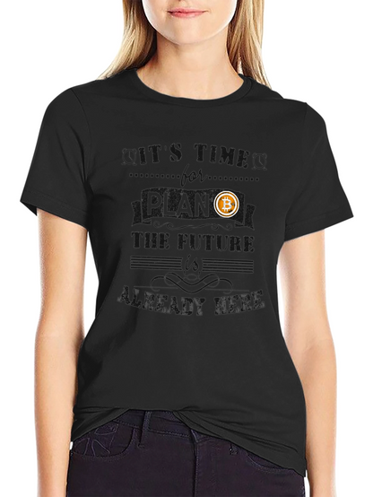 Bitcoin Cryptocurrency Graphic Tee