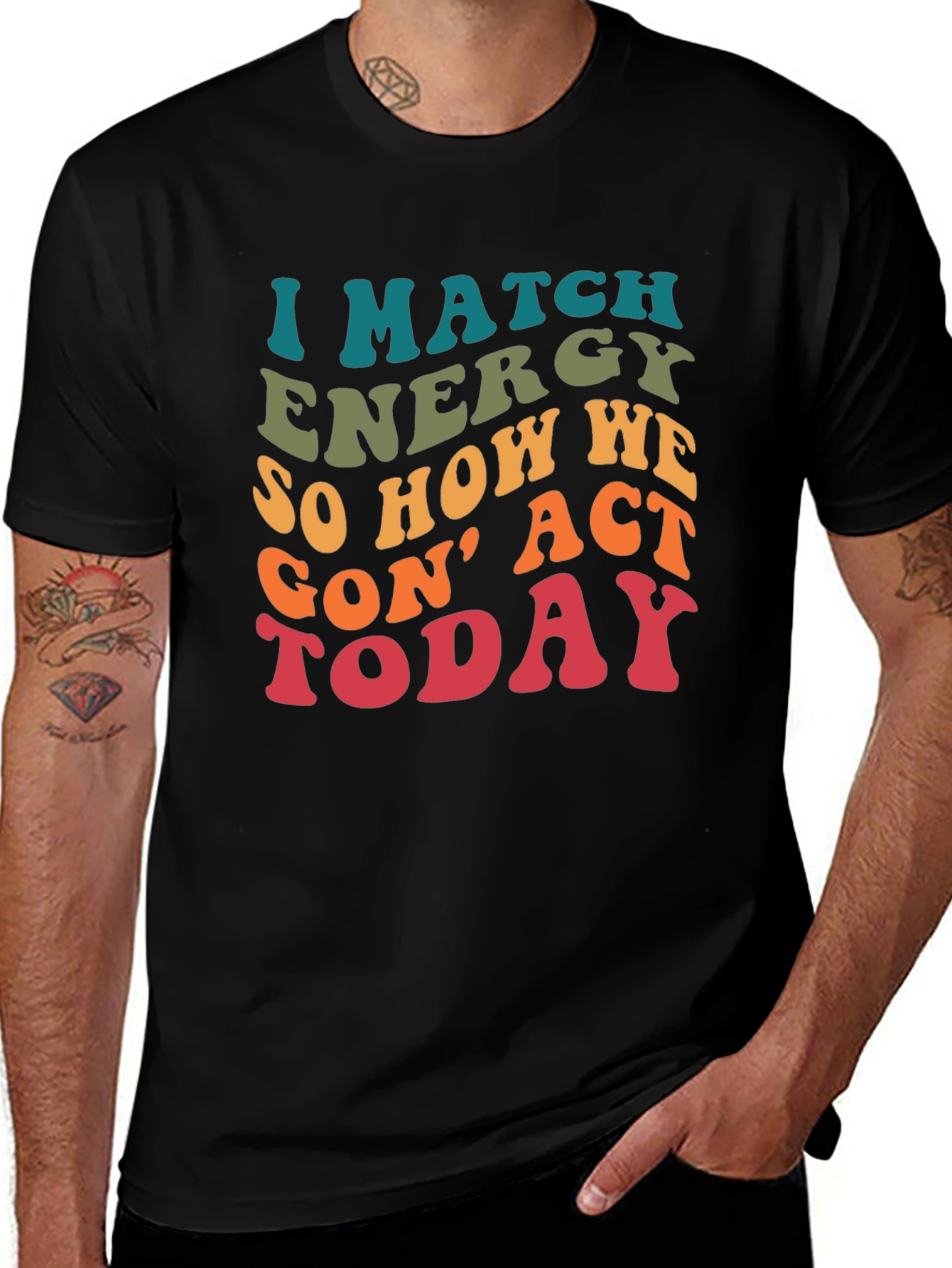I Match Energy Graphic T-Shirt