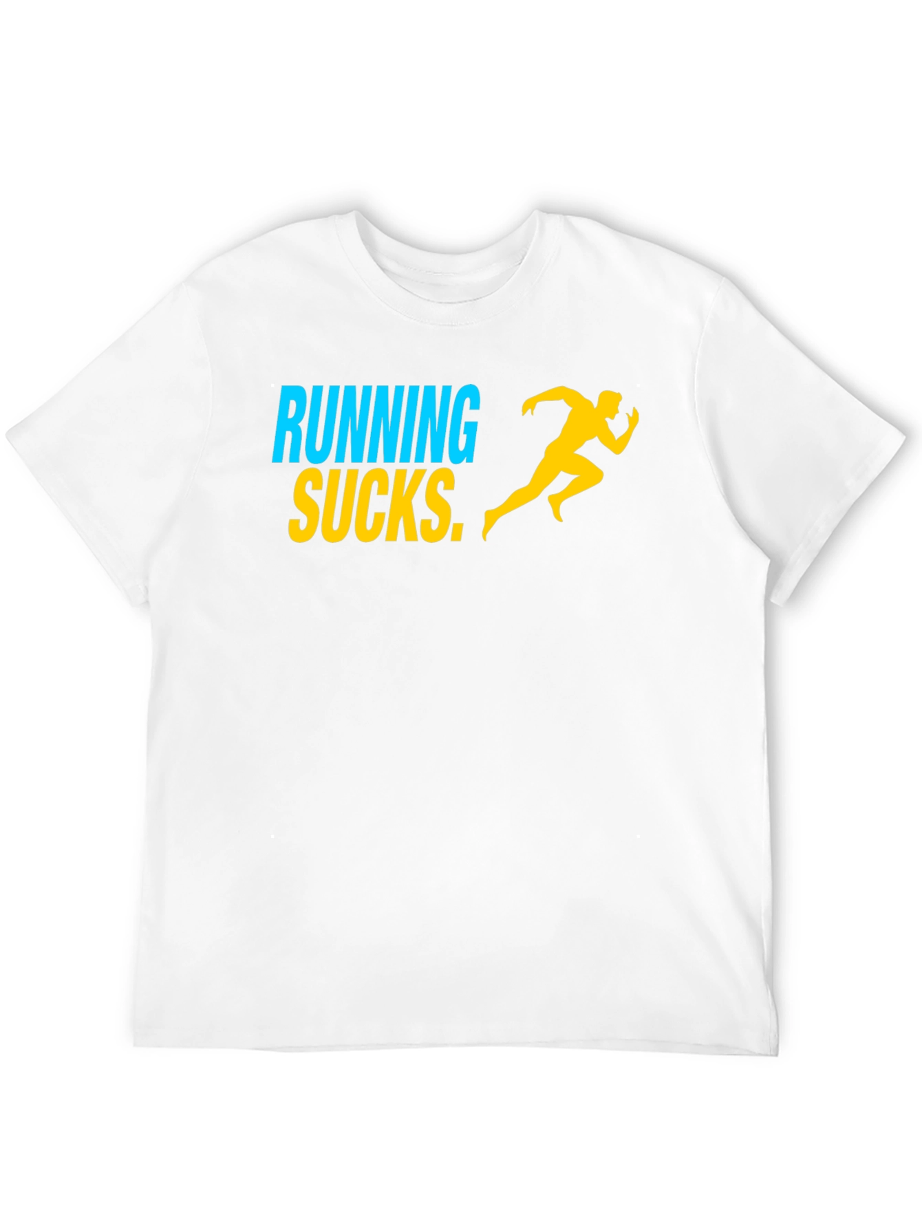 Running Sucks Graphic Tee - Mens Black T-Shirt