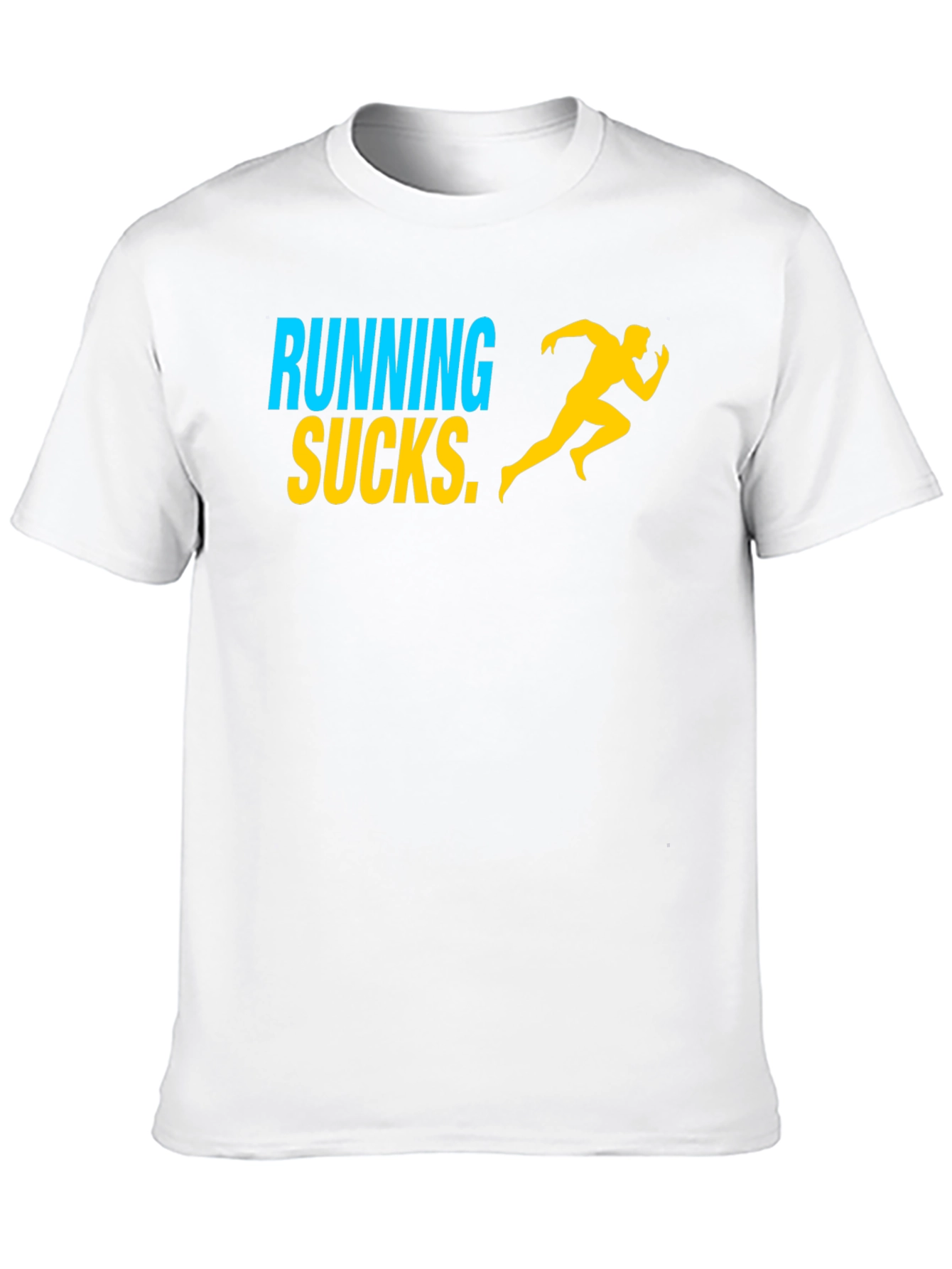 Running Sucks Graphic Tee - Mens Black T-Shirt
