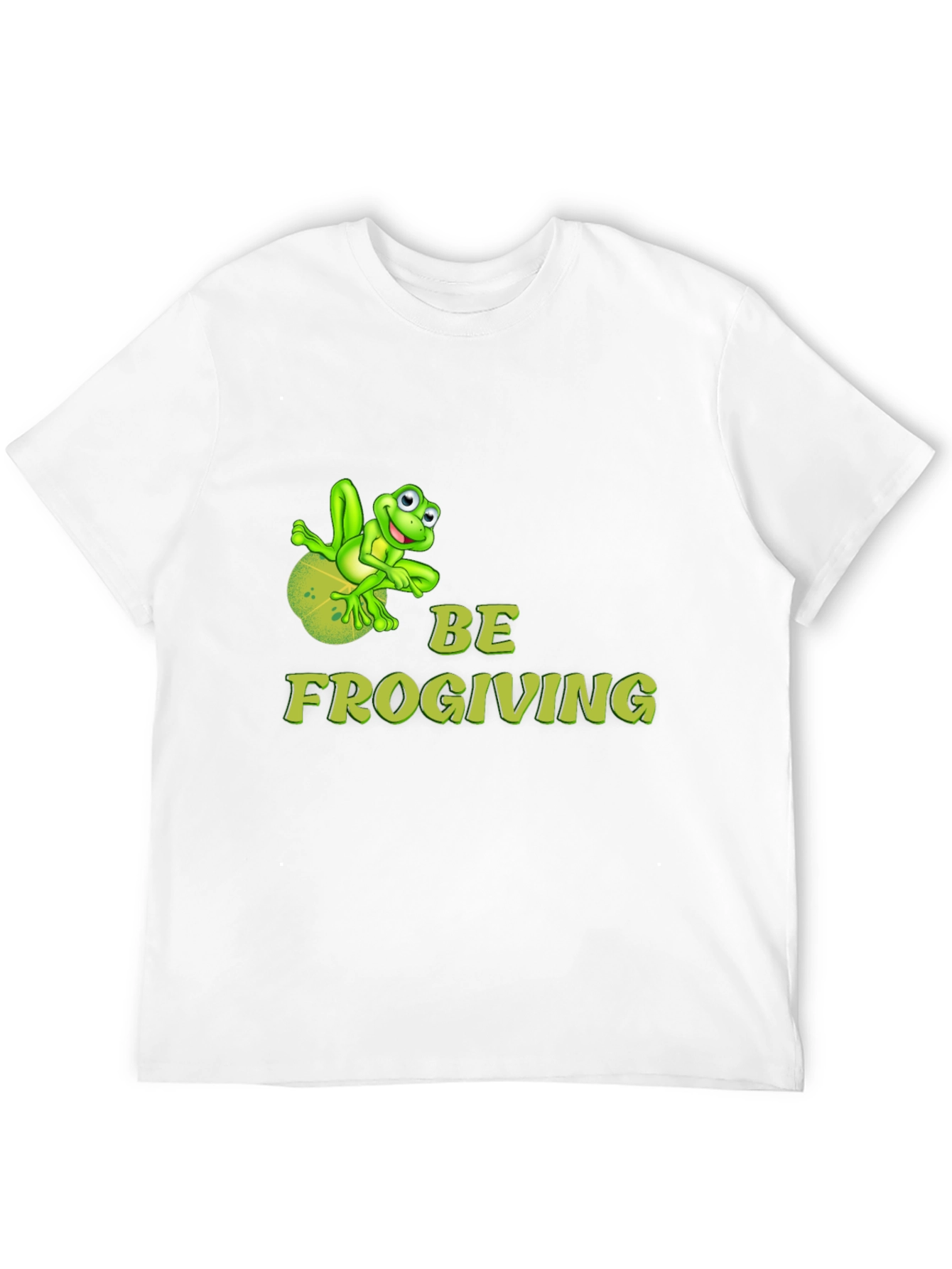 Be Frogiving Black T-Shirt