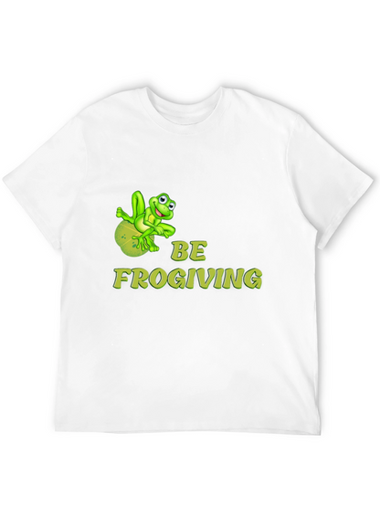 Be Frogiving Black T-Shirt