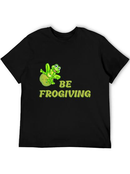 Be Frogiving Black T-Shirt