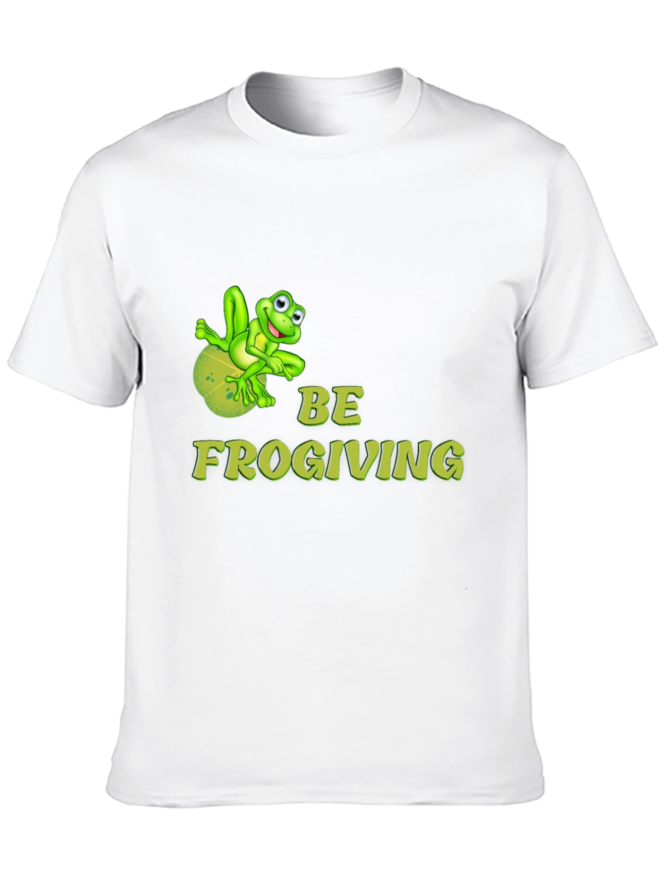 Be Frogiving Black T-Shirt