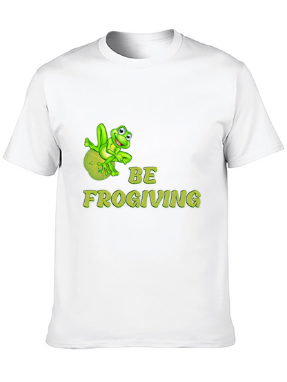 Be Frogiving Black T-Shirt