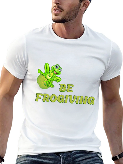 Be Frogiving Black T-Shirt
