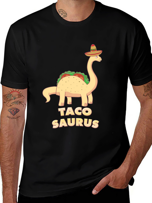 Taco Saurus T-Shirt - Funny Dinosaur Tee
