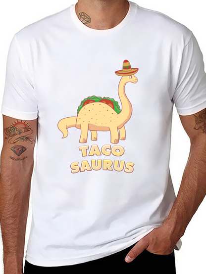 Taco Saurus T-Shirt - Funny Dinosaur Tee