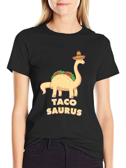 Taco Saurus T-Shirt - Funny Dinosaur Tee