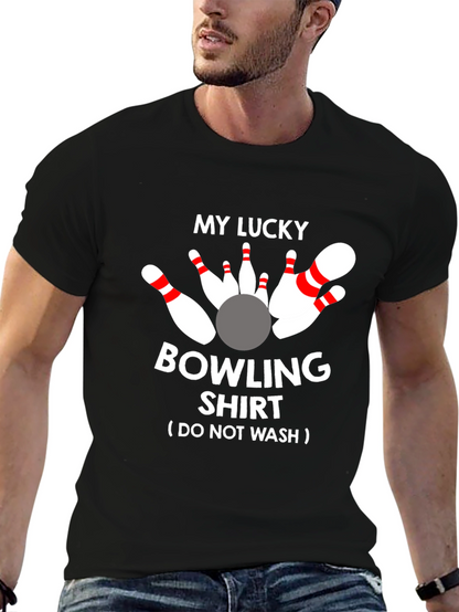 My Lucky Bowling Shirt - Funny Bowling Gift Tee