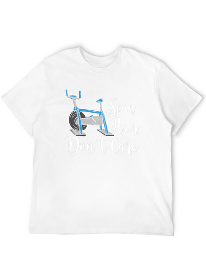 Spin Hair Dont Care T-Shirt - Fitness Apparel