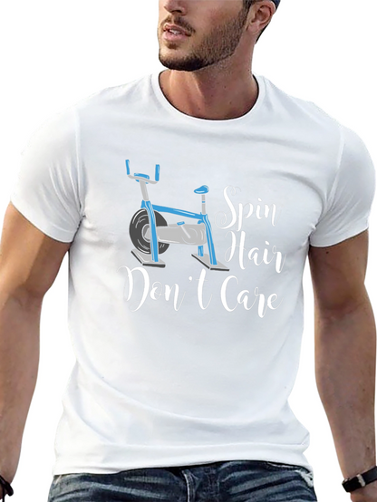 Spin Hair Dont Care T-Shirt - Fitness Apparel