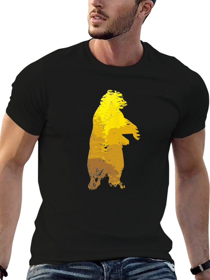 Bear Silhouette Graphic Tee