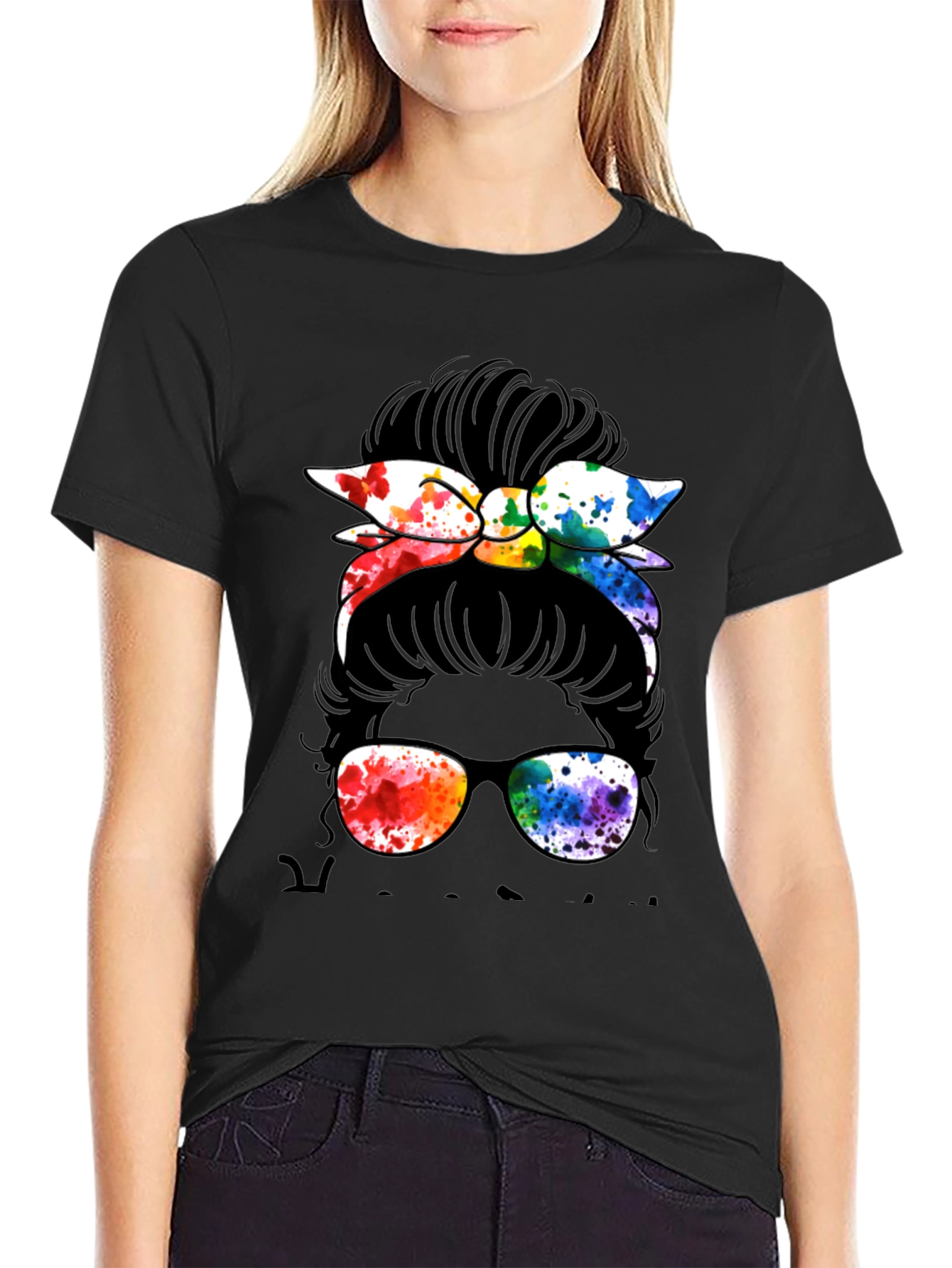 Messy Bun Pride T-Shirt