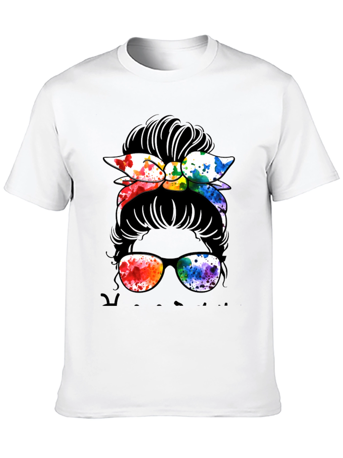Messy Bun Pride T-Shirt