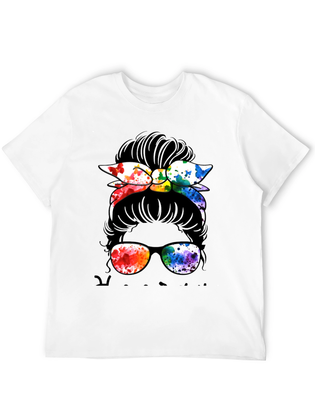 Messy Bun Pride T-Shirt