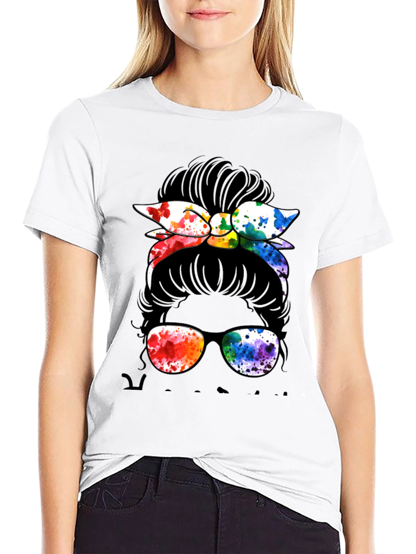 Messy Bun Pride T-Shirt