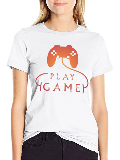 Play Game Graphic Tee - Gamer T-Shirt