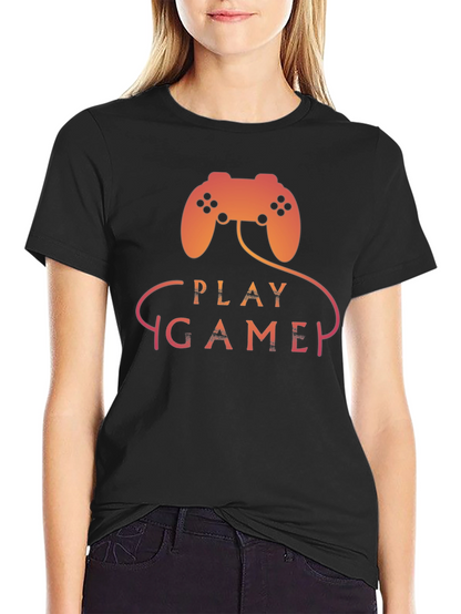 Play Game Graphic Tee - Gamer T-Shirt