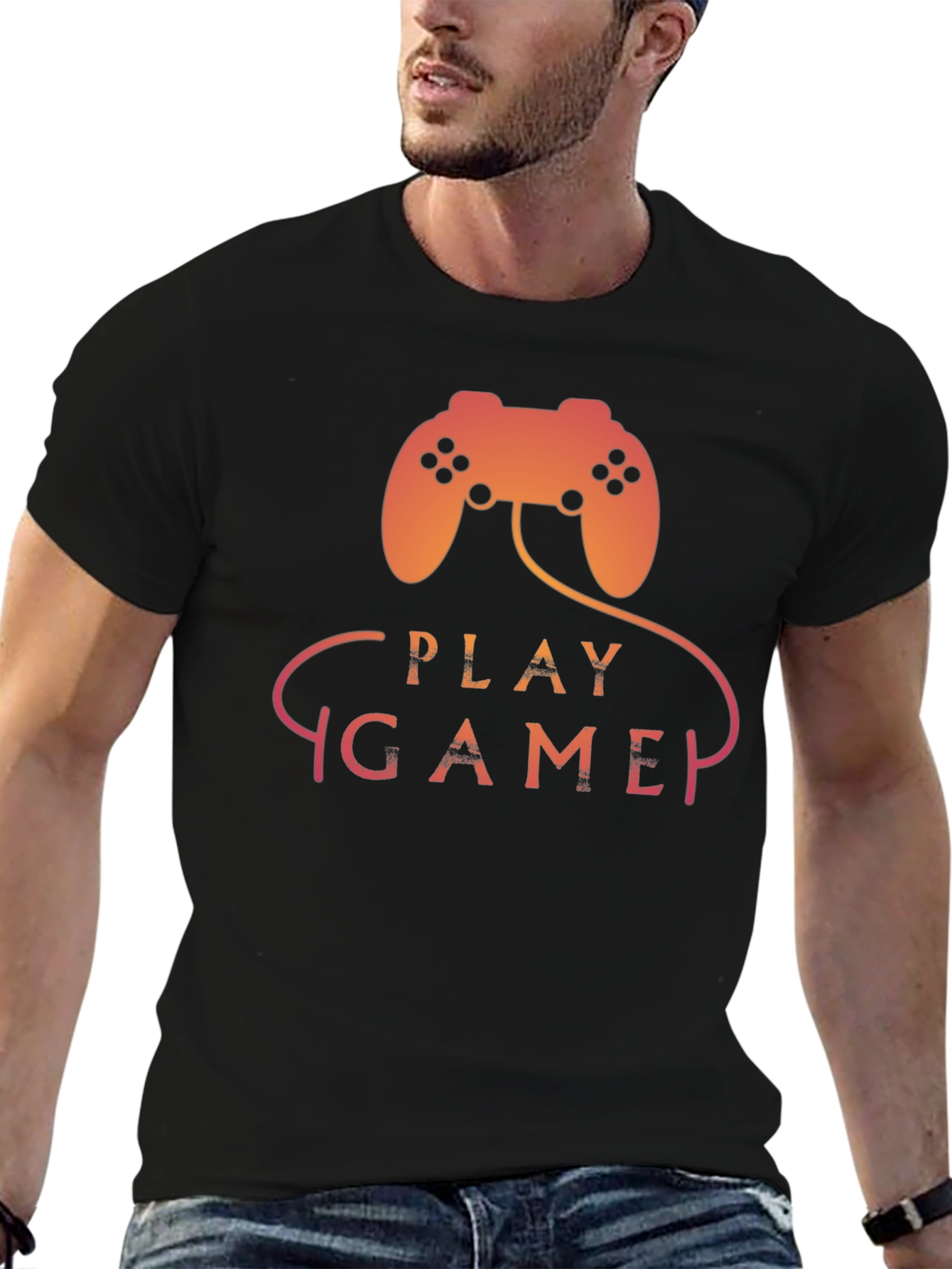 Play Game Graphic Tee - Gamer T-Shirt