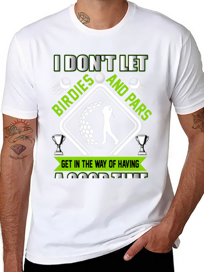 Golf Lovers T-Shirt: Birdies & Pars