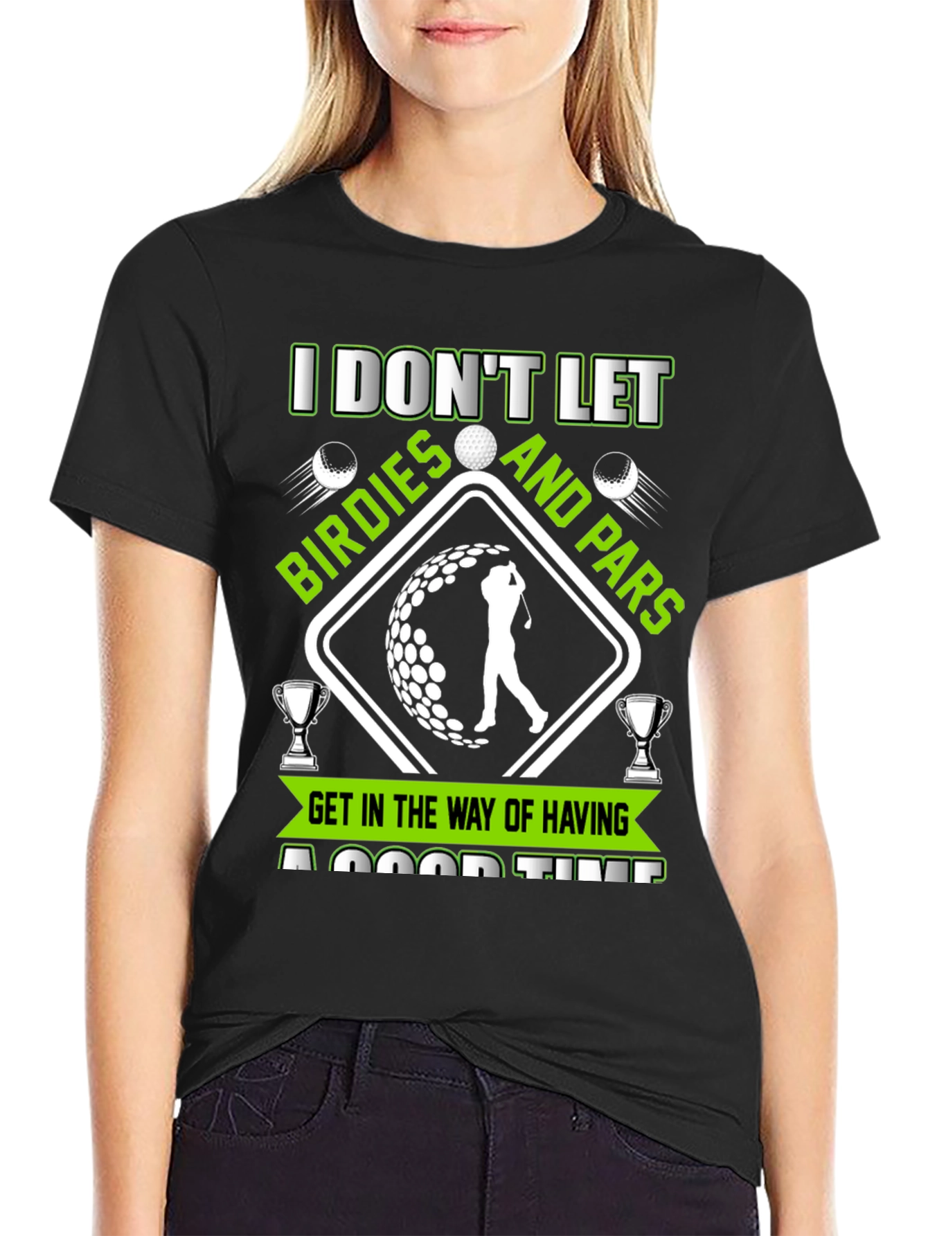 Golf Lovers T-Shirt: Birdies & Pars