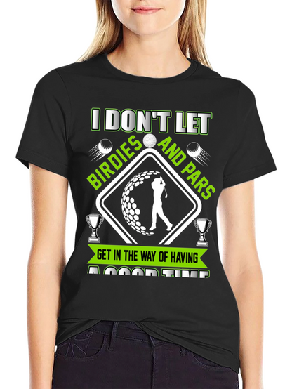 Golf Lovers T-Shirt: Birdies & Pars