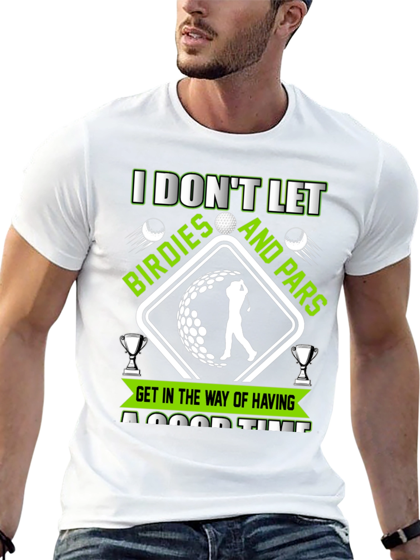 Golf Lovers T-Shirt: Birdies & Pars