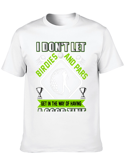 Golf Lovers T-Shirt: Birdies & Pars