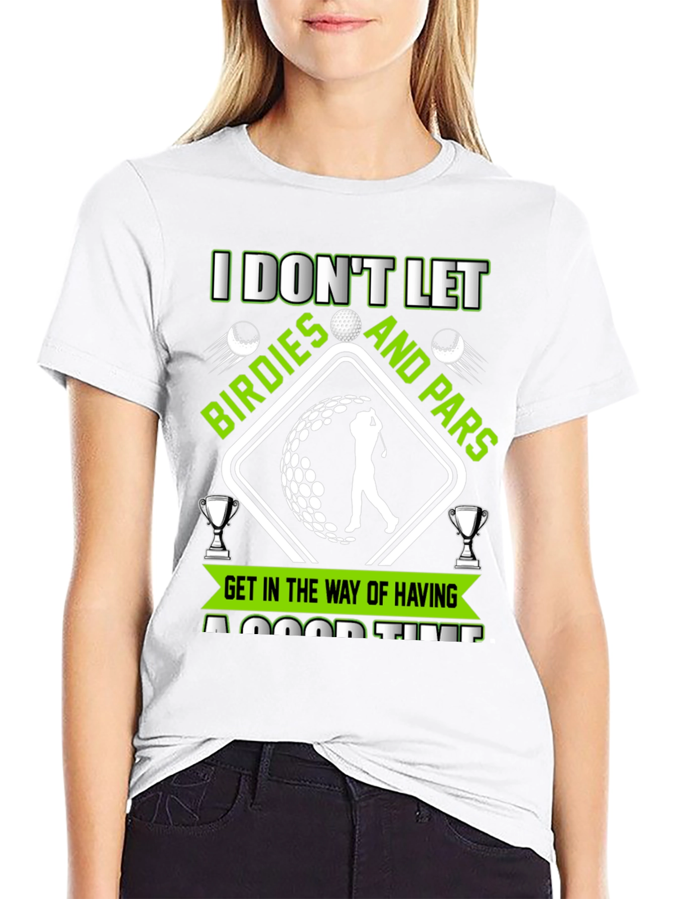 Golf Lovers T-Shirt: Birdies & Pars