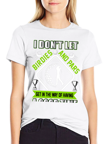 Golf Lovers T-Shirt: Birdies & Pars
