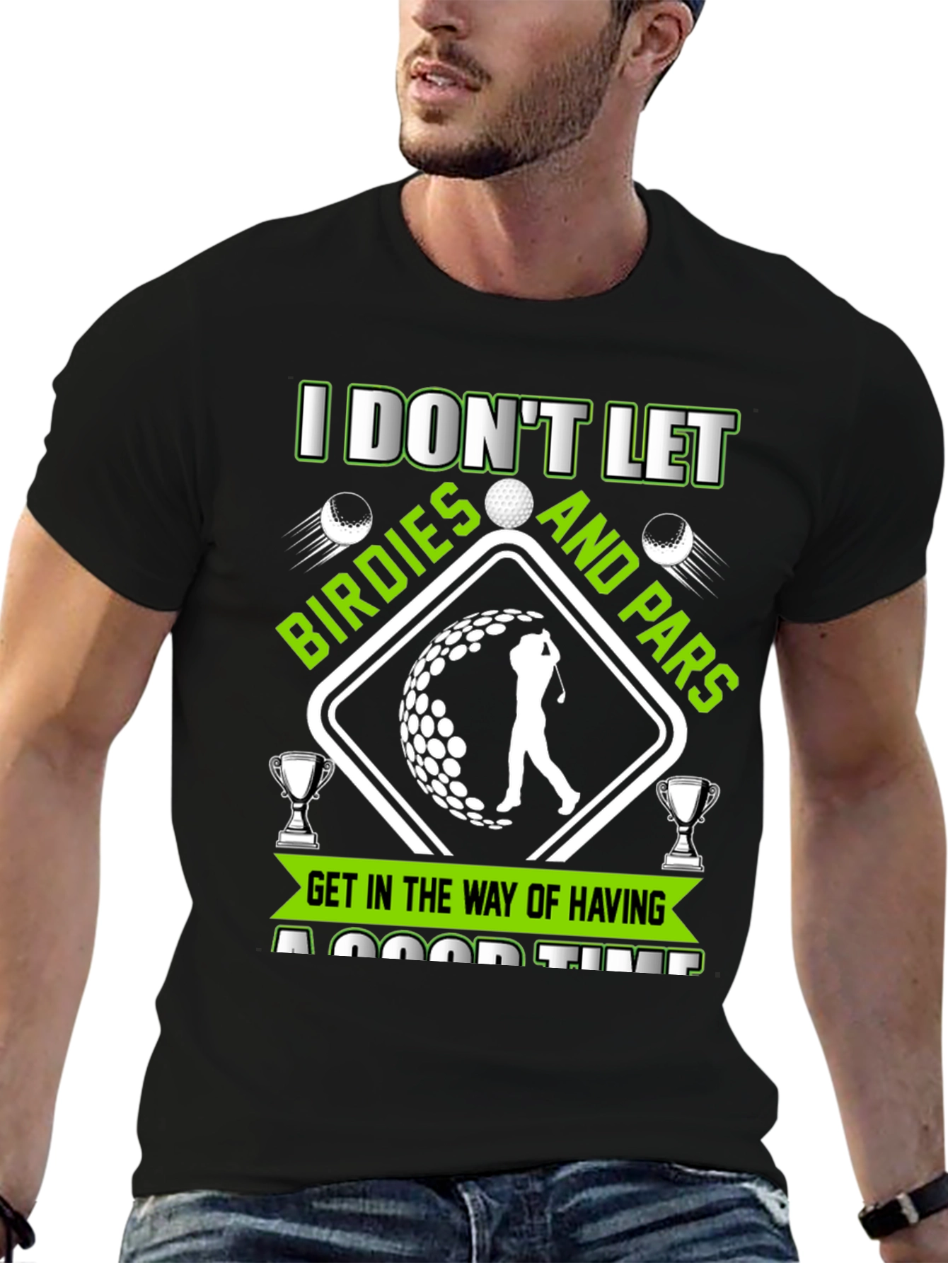 Golf Lovers T-Shirt: Birdies & Pars