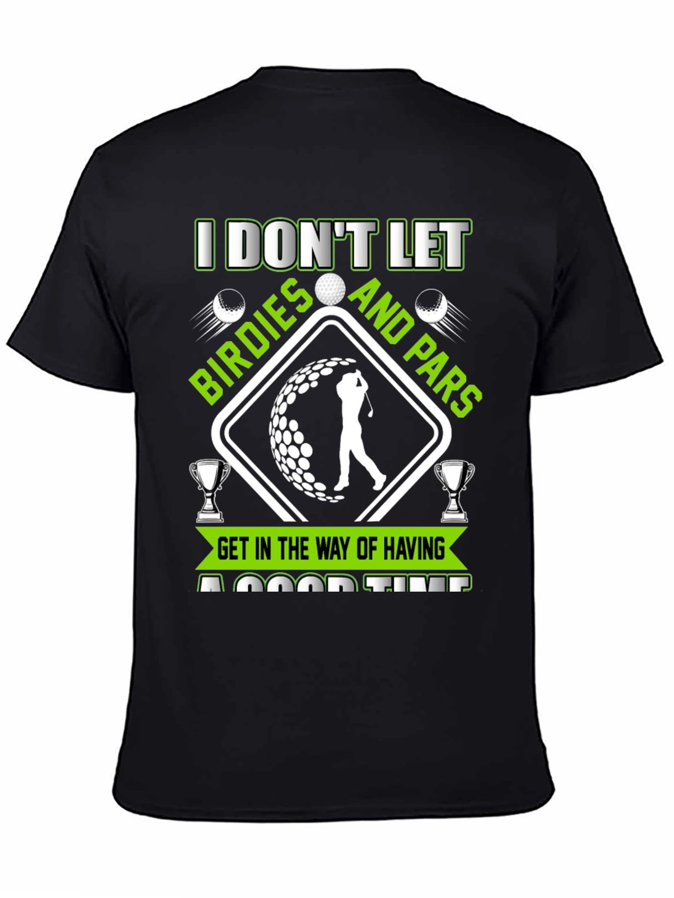 Golf Lovers T-Shirt: Birdies & Pars