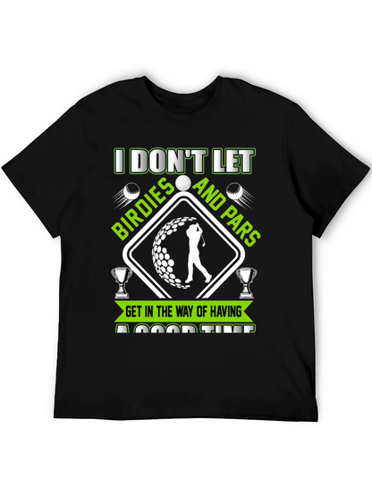 Golf Lovers T-Shirt: Birdies & Pars