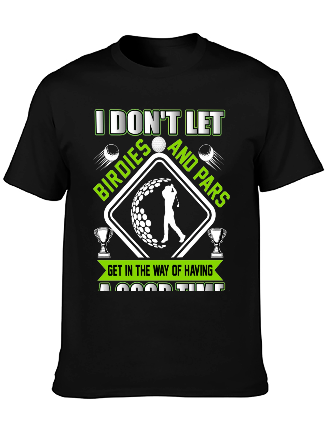 Golf Lovers T-Shirt: Birdies & Pars