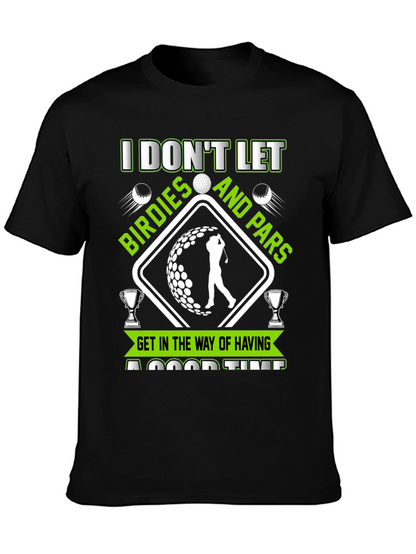 Golf Lovers T-Shirt: Birdies & Pars