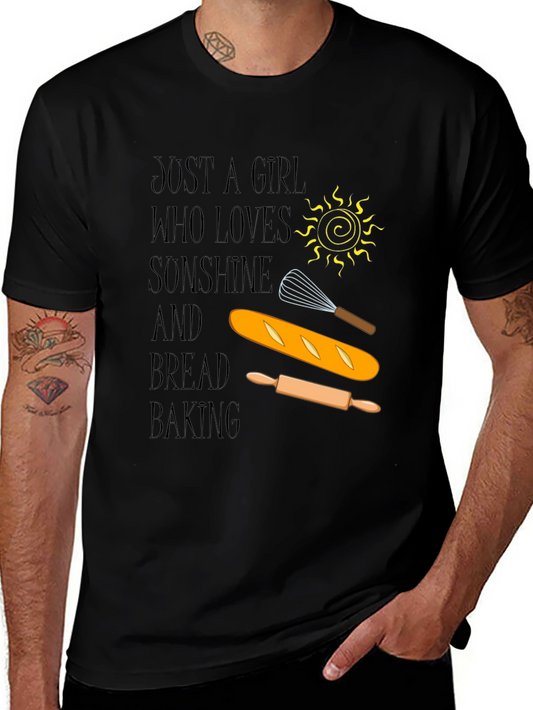 Just A Girl Who Loves Baking T-Shirt