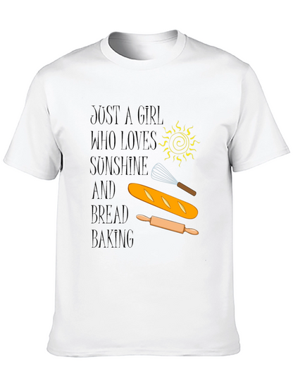 Just A Girl Who Loves Baking T-Shirt